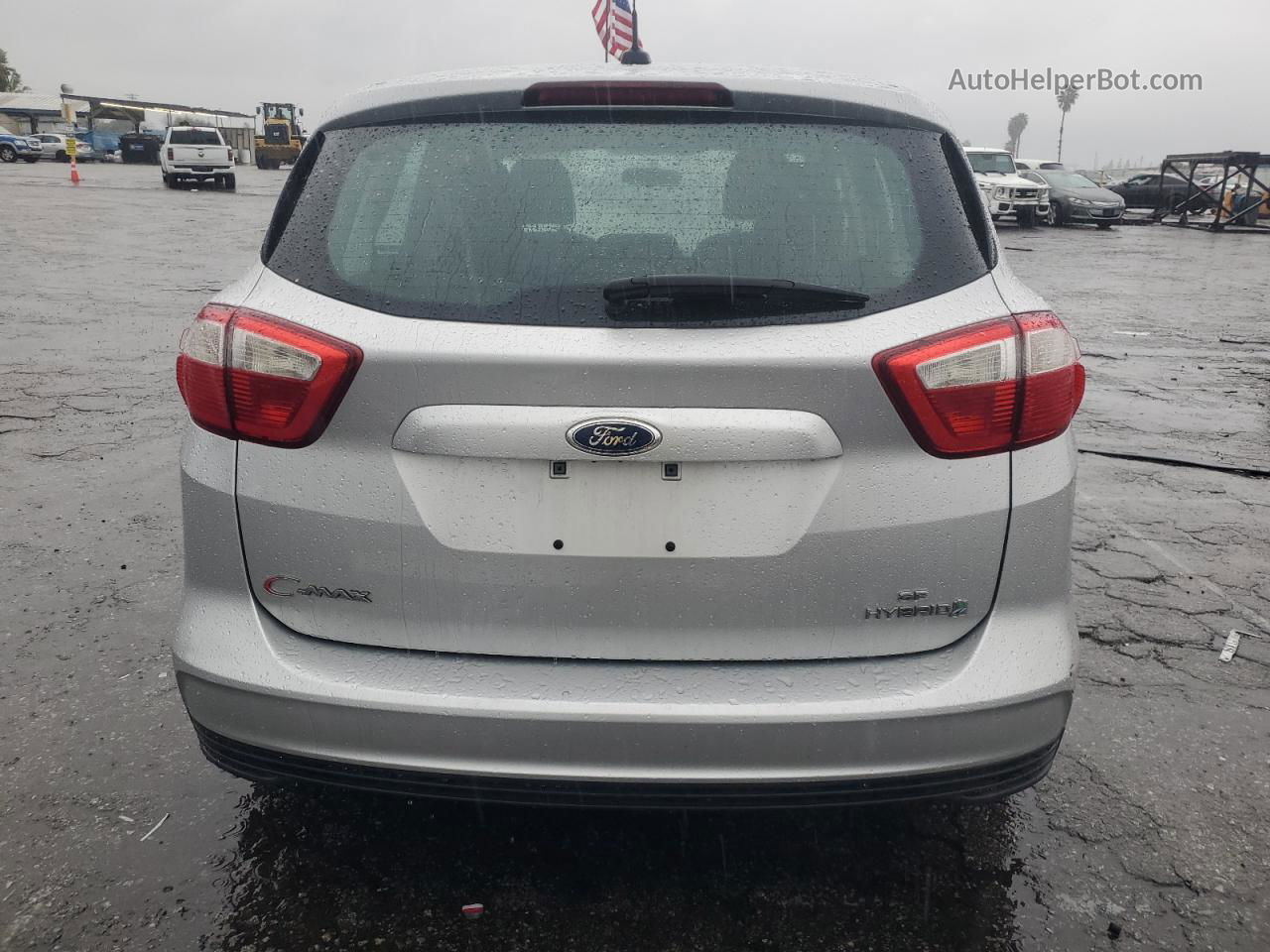 2014 Ford C-max Se Silver vin: 1FADP5AU9EL521208