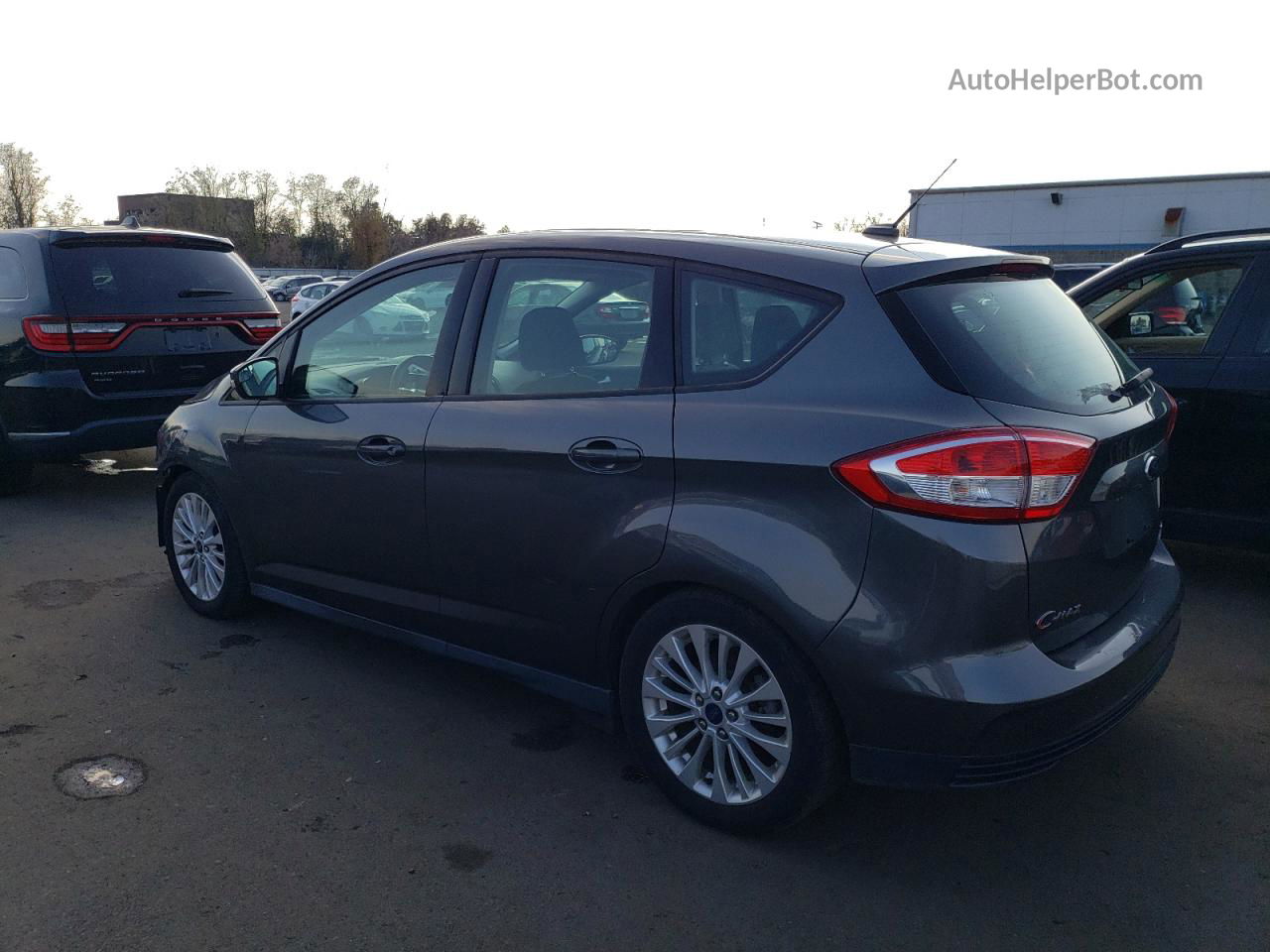 2017 Ford C-max Se Gray vin: 1FADP5AU9HL111674