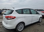 2017 Ford C-max Se White vin: 1FADP5AU9HL117703