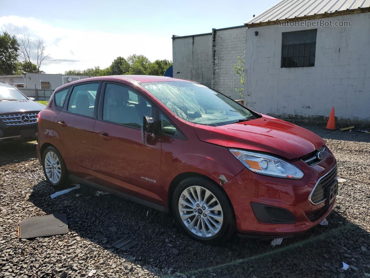 2017 Ford C-max Se Red vin: 1FADP5AU9HL118396