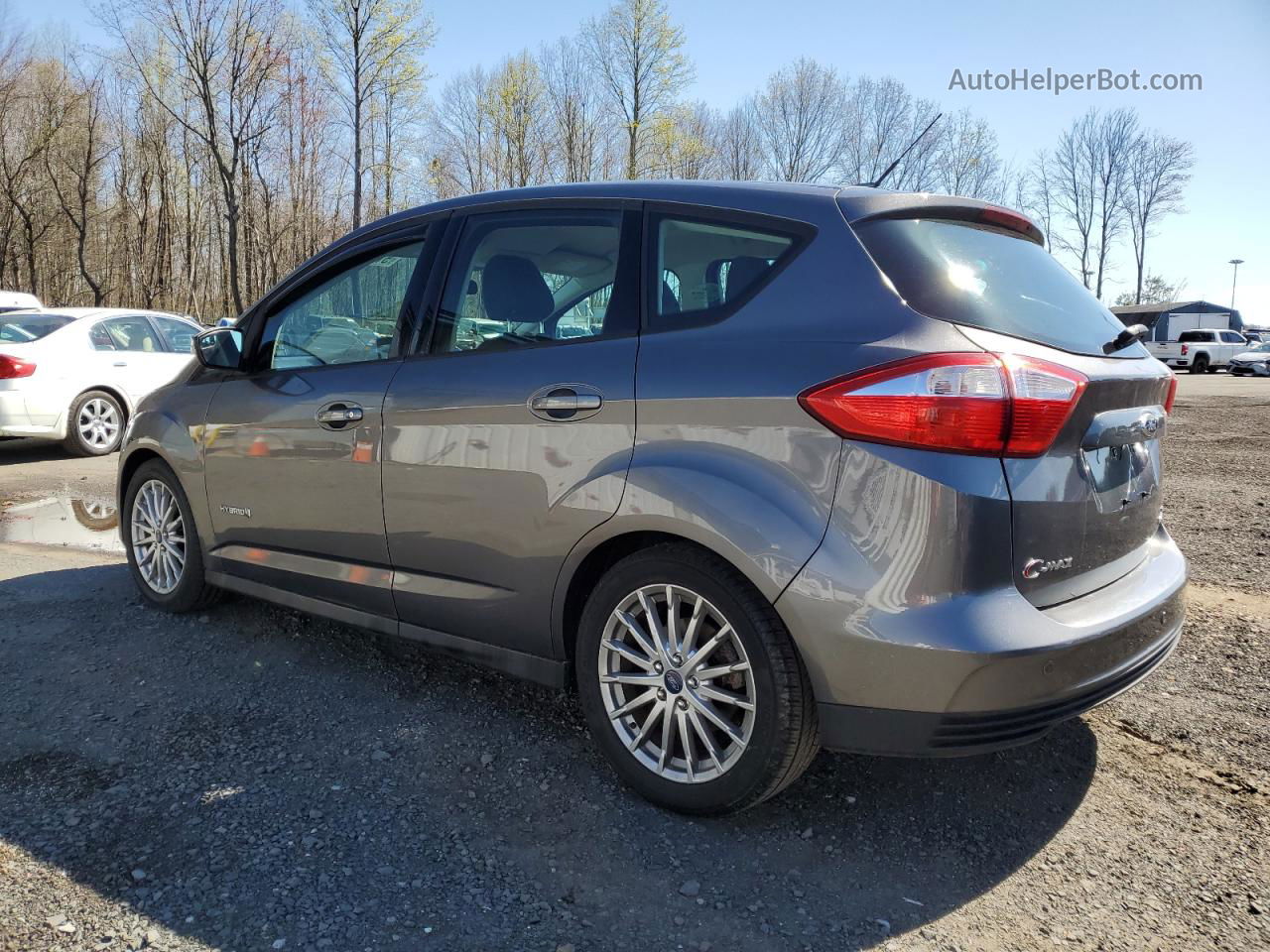 2013 Ford C-max Se Gray vin: 1FADP5AUXDL508014