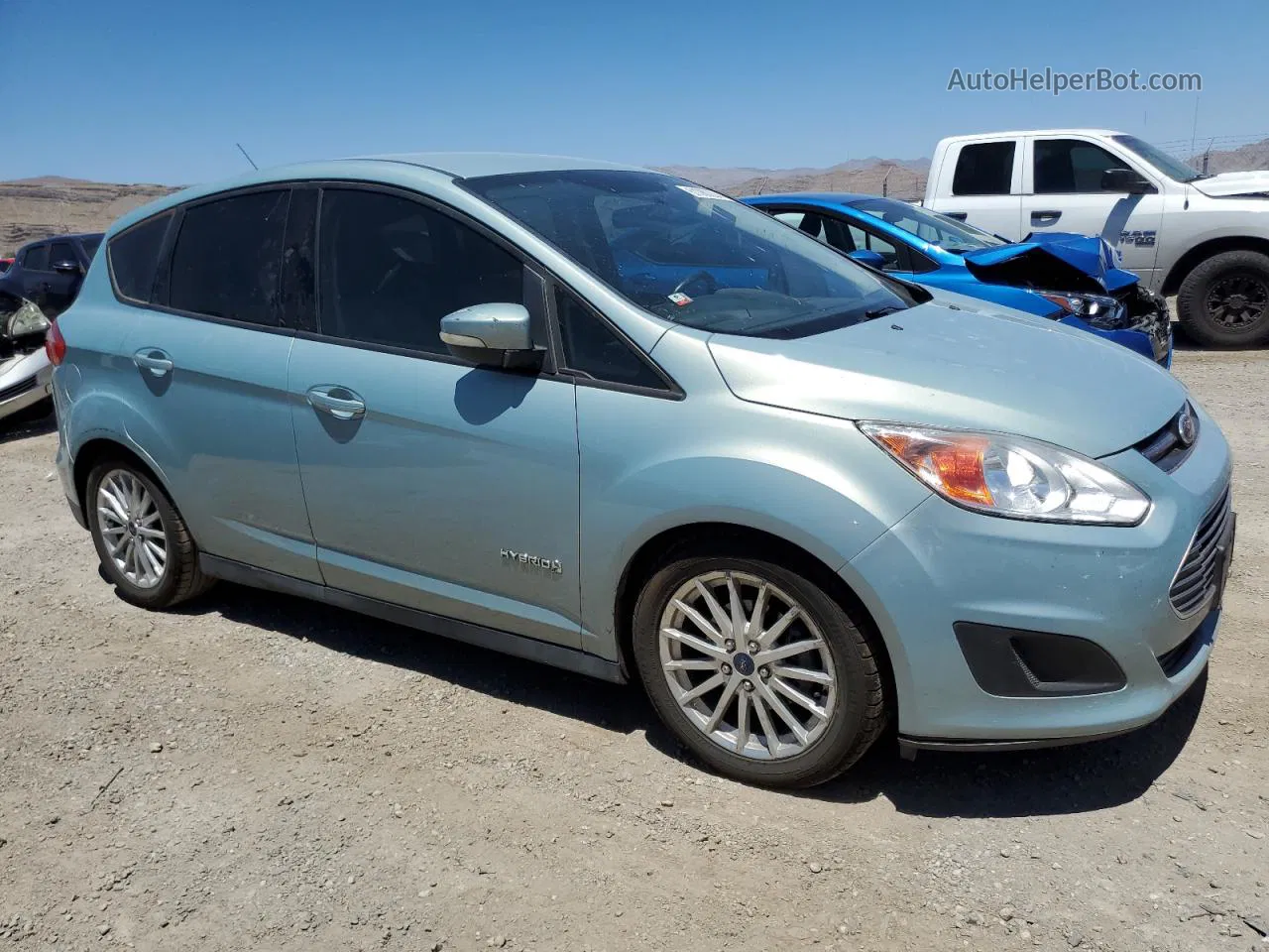 2013 Ford C-max Se Blue vin: 1FADP5AUXDL511981