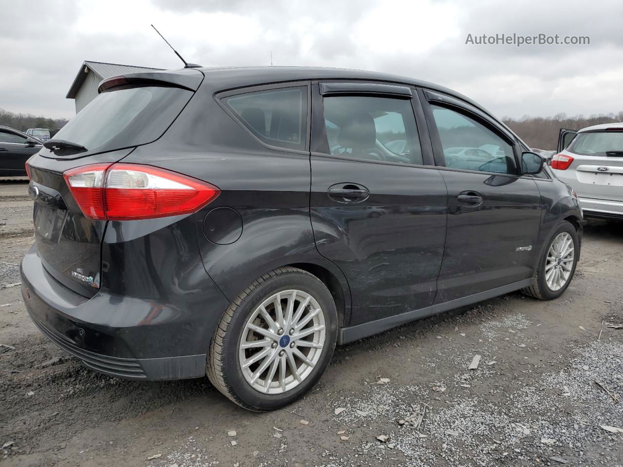 2013 Ford C-max Se Black vin: 1FADP5AUXDL514427