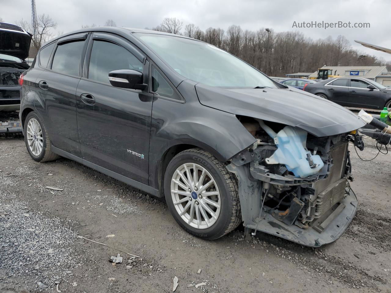 2013 Ford C-max Se Black vin: 1FADP5AUXDL514427