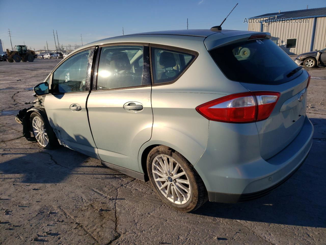 2013 Ford C-max Se Blue vin: 1FADP5AUXDL529221