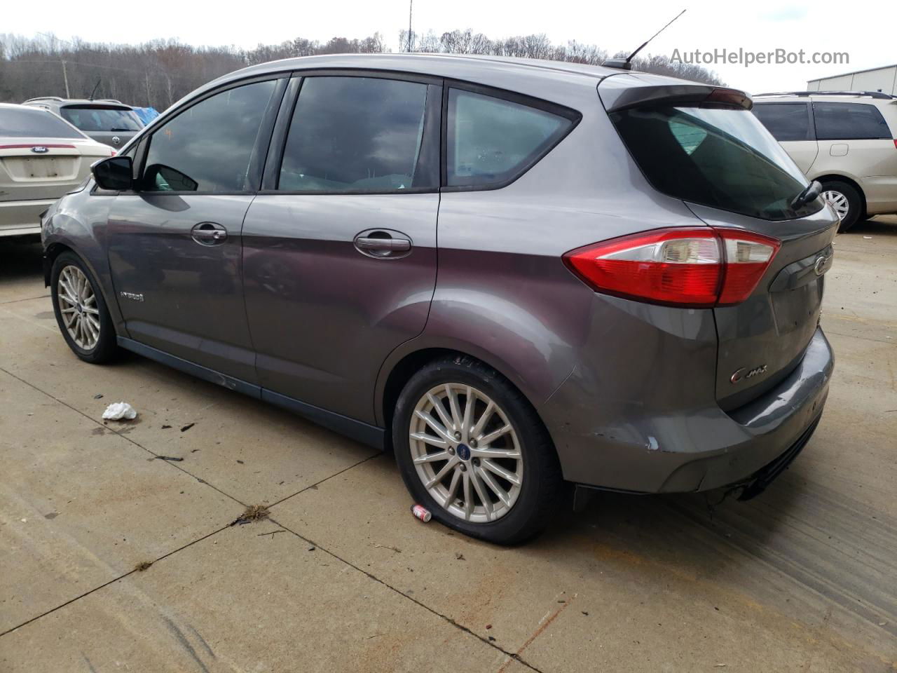 2013 Ford C-max Se Charcoal vin: 1FADP5AUXDL549064