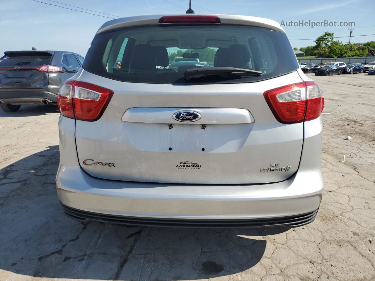 2013 Ford C-max Se Серебряный vin: 1FADP5AUXDL549601