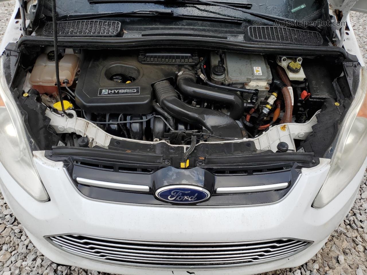 2014 Ford C-max Se Белый vin: 1FADP5AUXEL519211