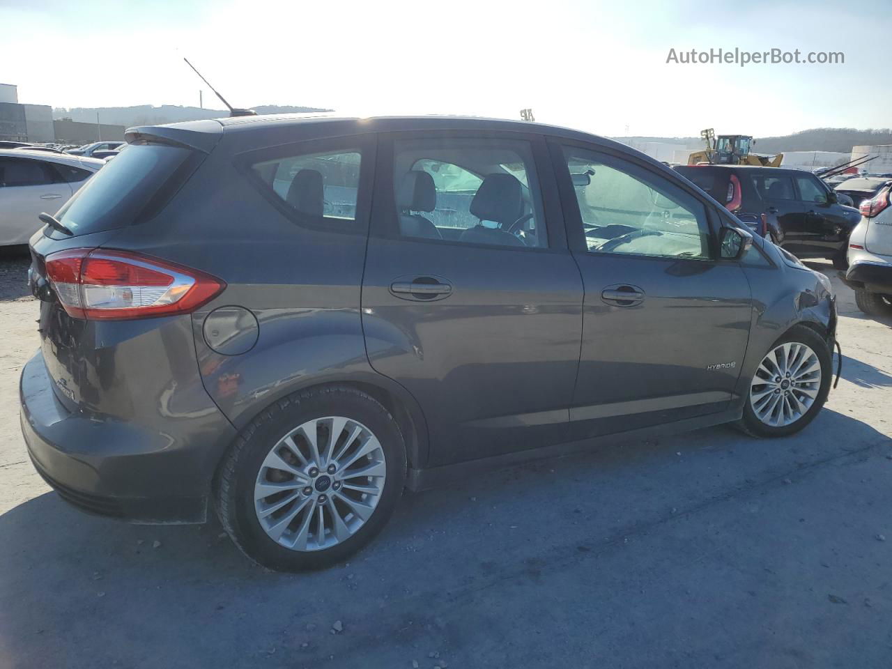 2017 Ford C-max Se Black vin: 1FADP5AUXHL110839