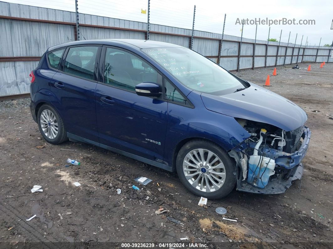 2017 Ford C-max Hybrid Se Purple vin: 1FADP5AUXHL110856