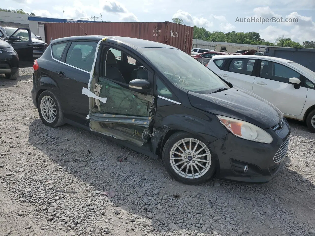 2013 Ford C-max Sel Black vin: 1FADP5BU0DL503435