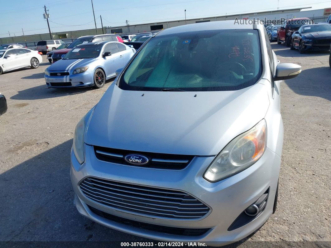 2013 Ford C-max Hybrid Sel Silver vin: 1FADP5BU0DL507226