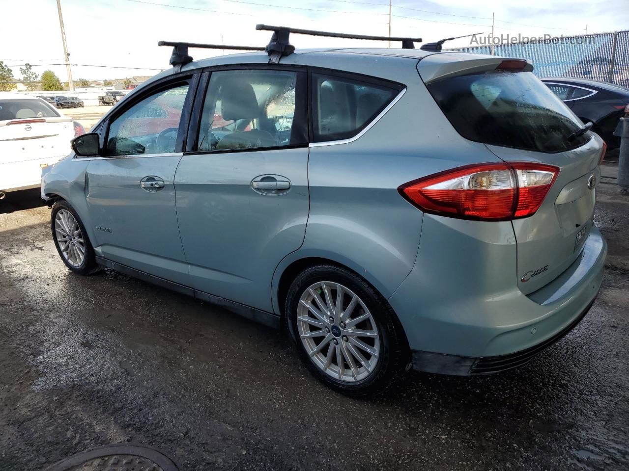 2013 Ford C-max Sel Silver vin: 1FADP5BU0DL522177