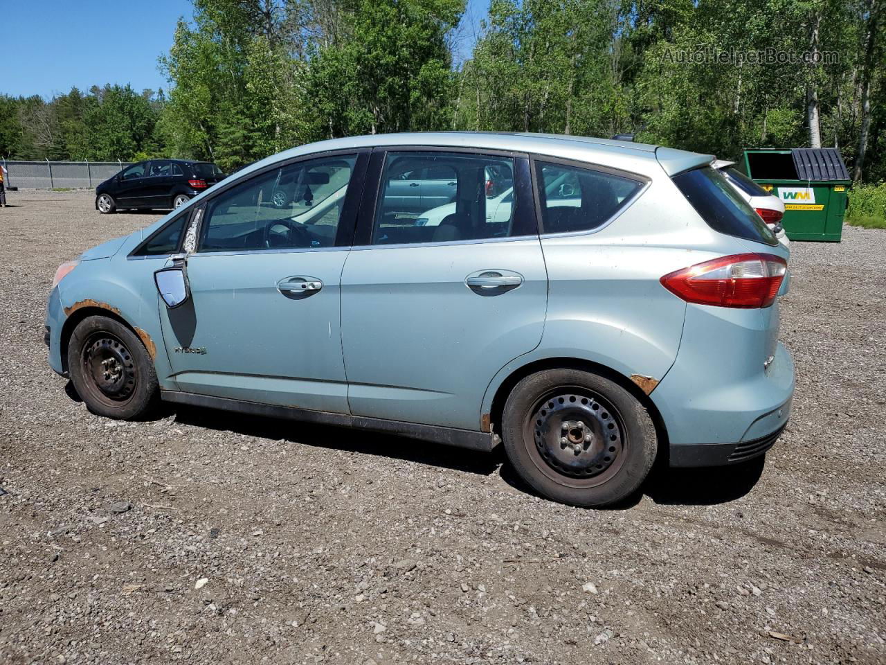 2013 Ford C-max Sel Blue vin: 1FADP5BU0DL528402