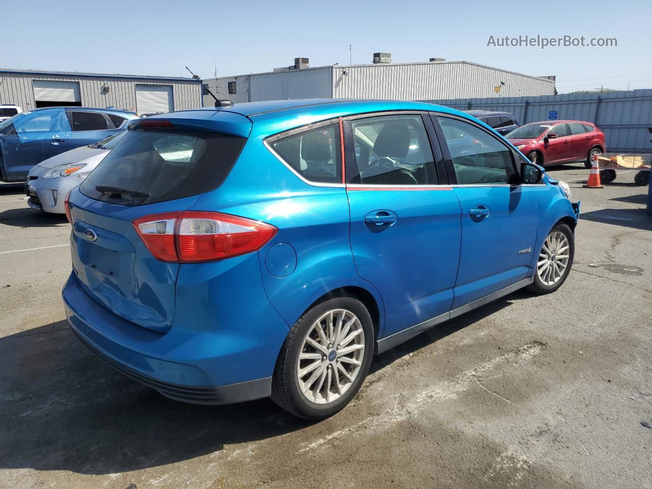 2013 Ford C-max Sel Blue vin: 1FADP5BU0DL528836