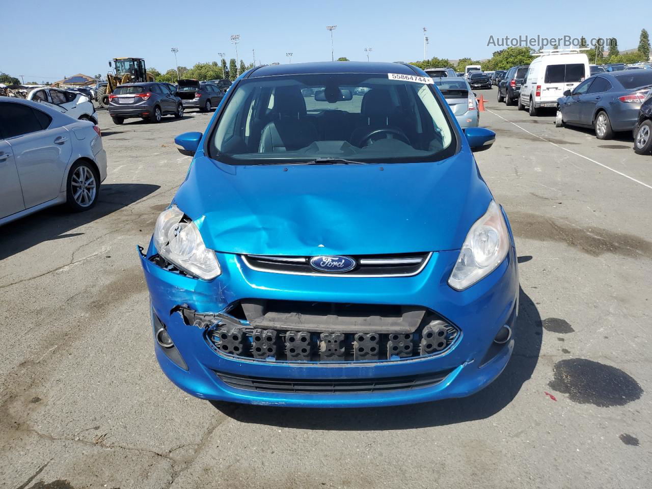 2013 Ford C-max Sel Blue vin: 1FADP5BU0DL528836