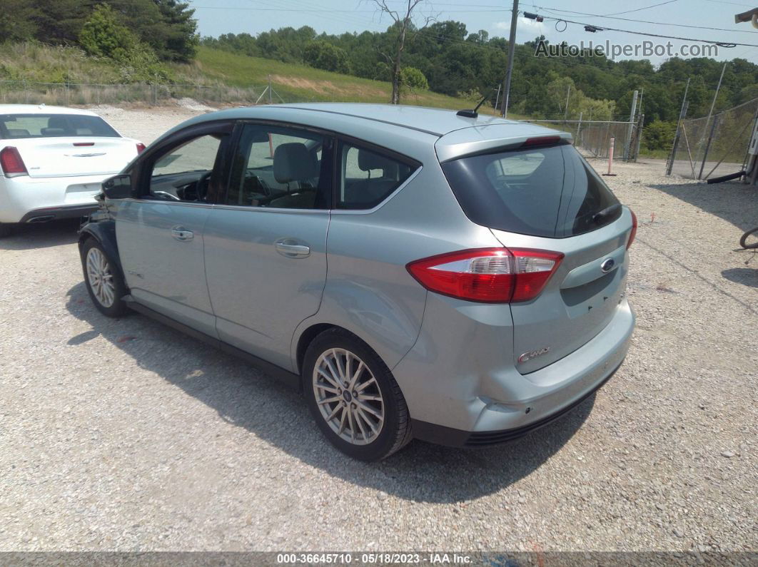 2013 Ford C-max Hybrid Sel Silver vin: 1FADP5BU0DL530070