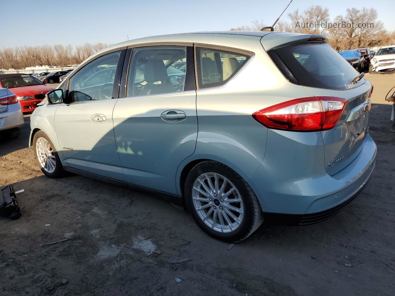 2014 Ford C-max Sel Blue vin: 1FADP5BU0EL503114