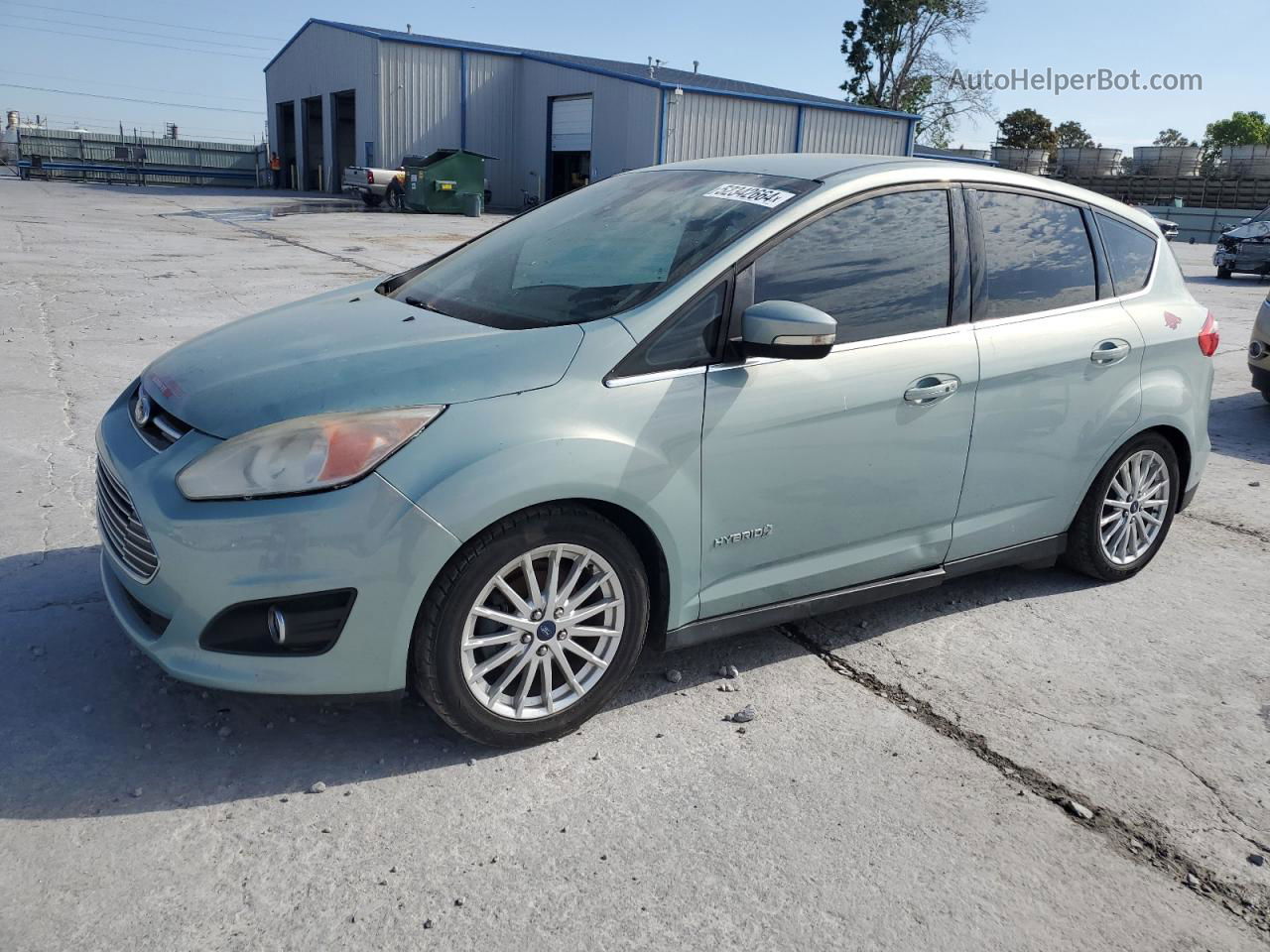 2014 Ford C-max Sel Бирюзовый vin: 1FADP5BU0EL508751