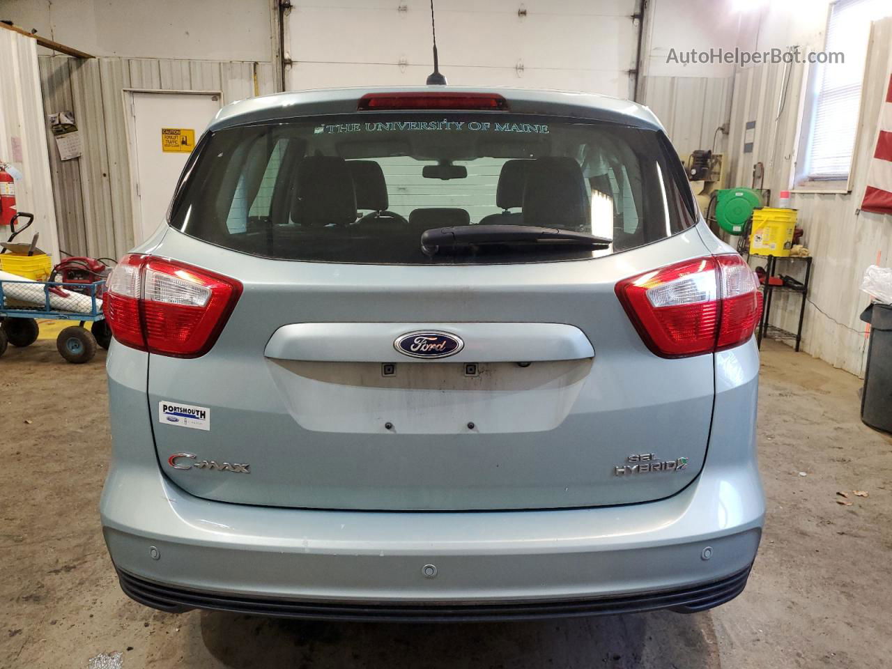 2014 Ford C-max Sel Синий vin: 1FADP5BU0EL512024