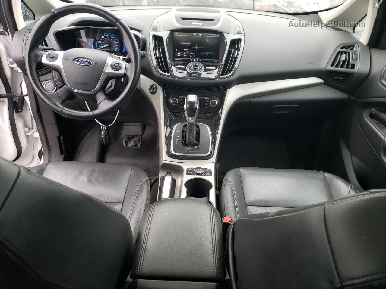 2014 Ford C-max Sel Белый vin: 1FADP5BU0EL515540