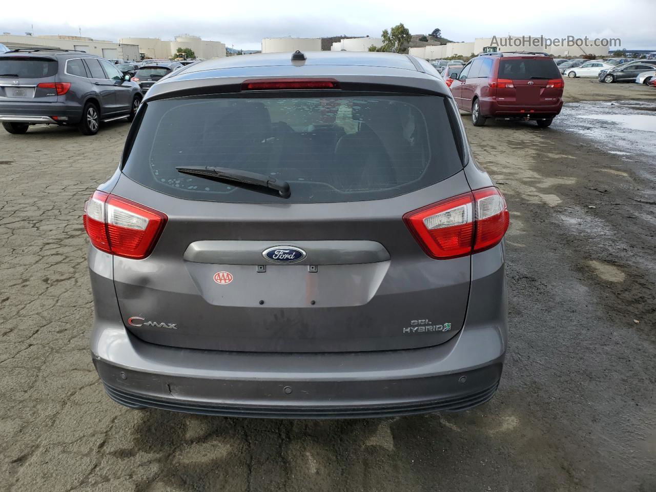 2014 Ford C-max Sel Серый vin: 1FADP5BU0EL521323