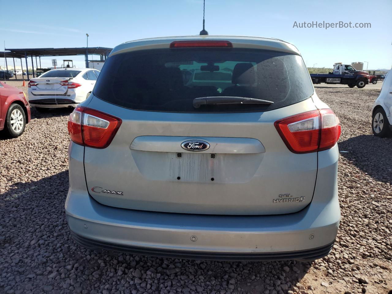 2013 Ford C-max Sel Teal vin: 1FADP5BU1DL523709