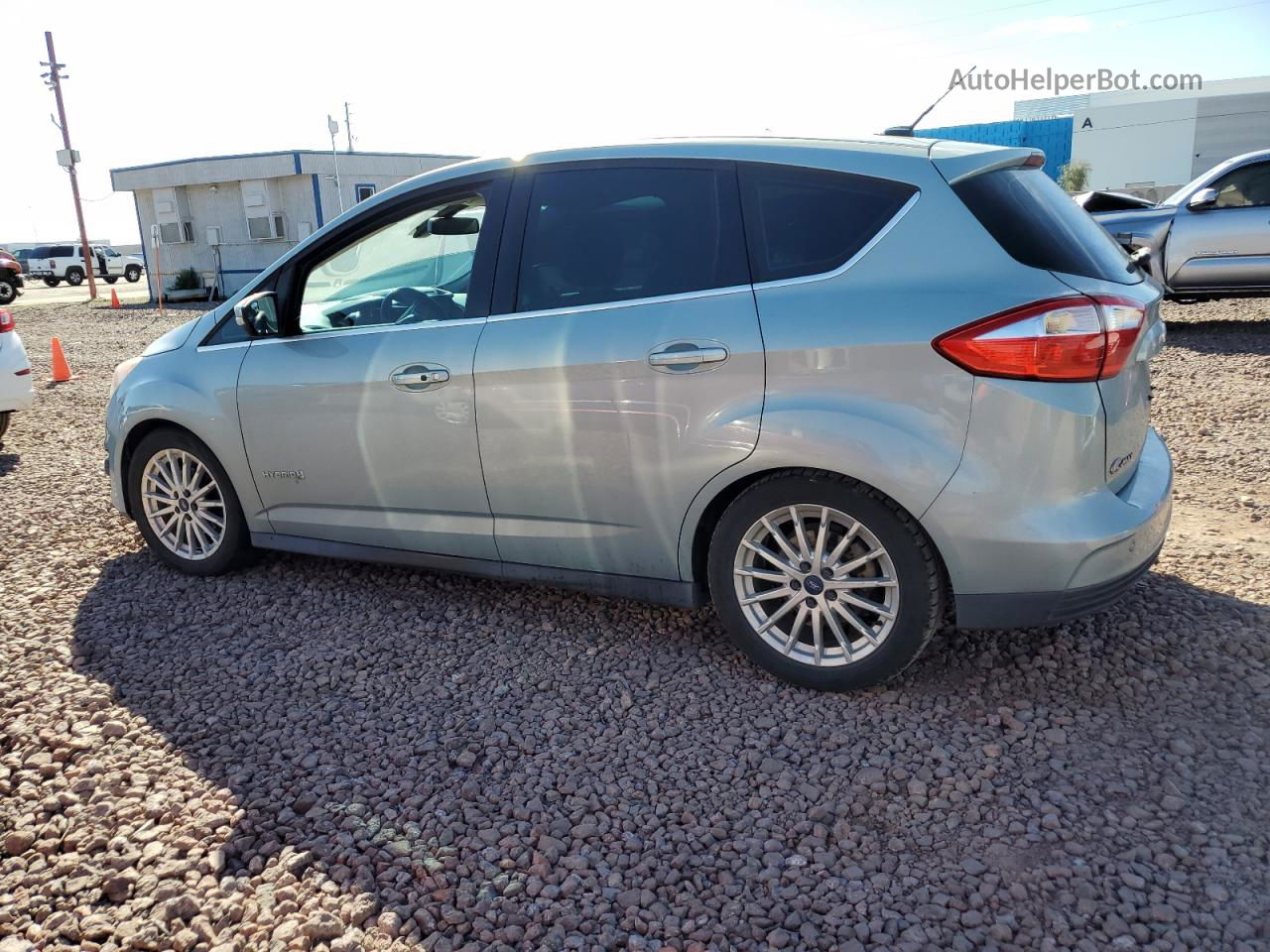 2013 Ford C-max Sel Teal vin: 1FADP5BU1DL523709