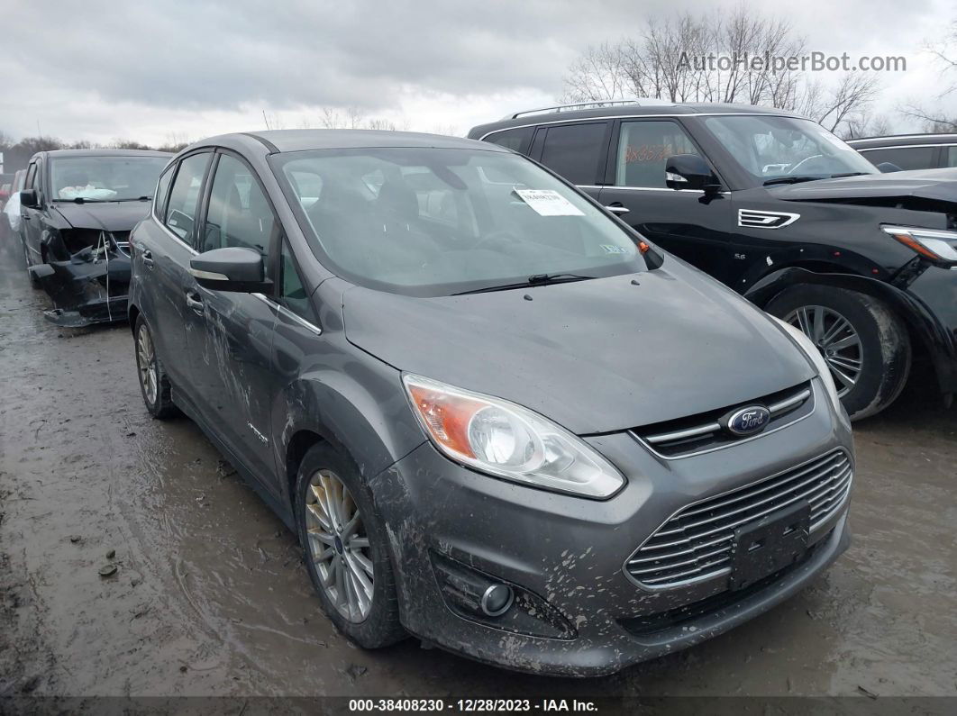 2013 Ford C-max Hybrid Sel Gray vin: 1FADP5BU1DL532507