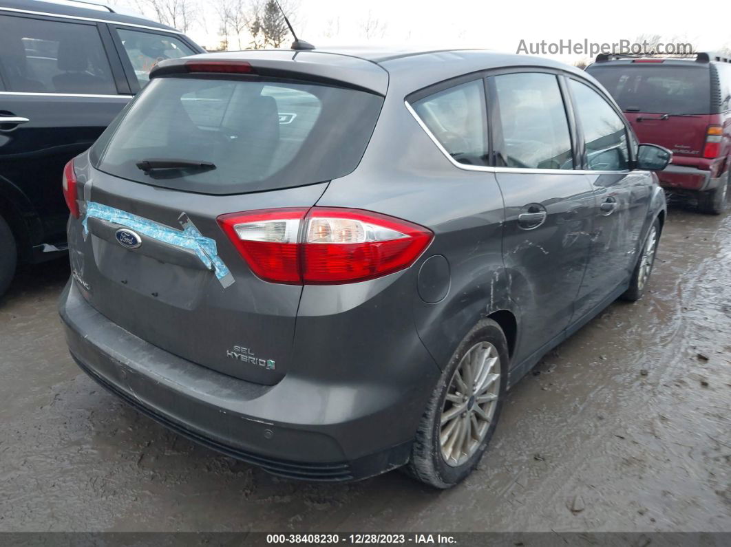 2013 Ford C-max Hybrid Sel Gray vin: 1FADP5BU1DL532507