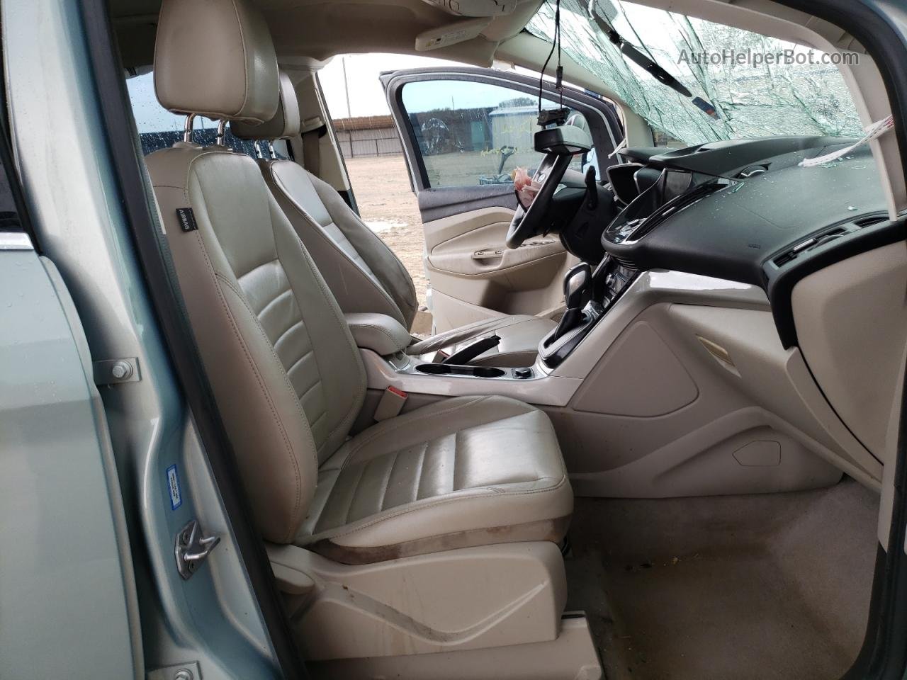 2014 Ford C-max Sel Синий vin: 1FADP5BU1EL500528
