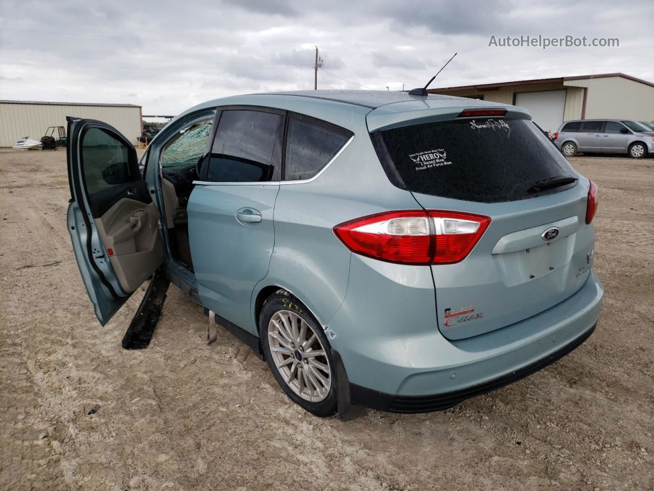 2014 Ford C-max Sel Blue vin: 1FADP5BU1EL500528