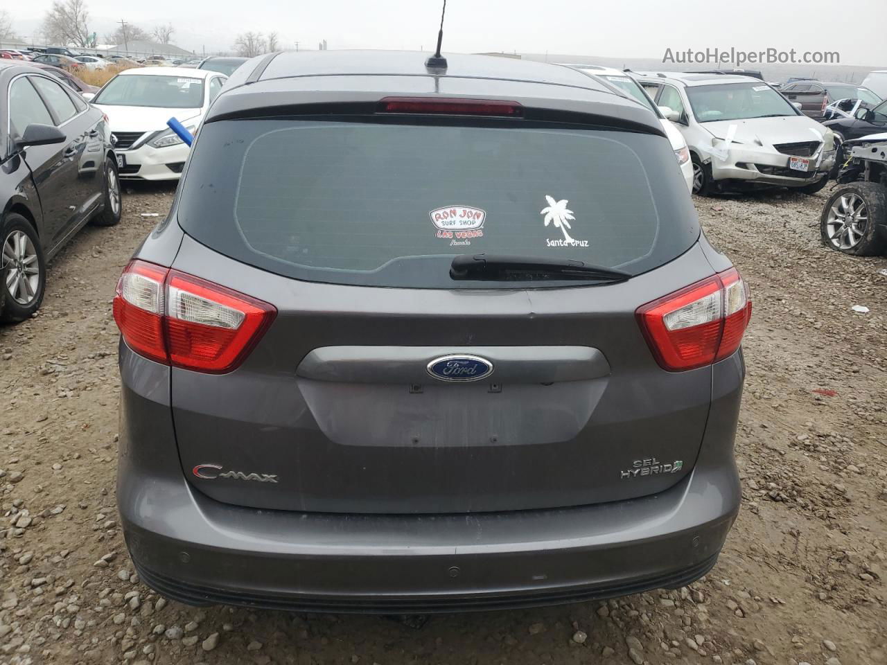 2013 Ford C-max Sel Серый vin: 1FADP5BU2DL520138