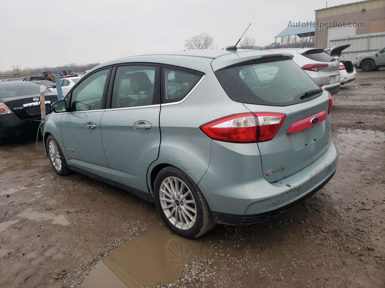 2013 Ford C-max Sel Синий vin: 1FADP5BU2DL530684