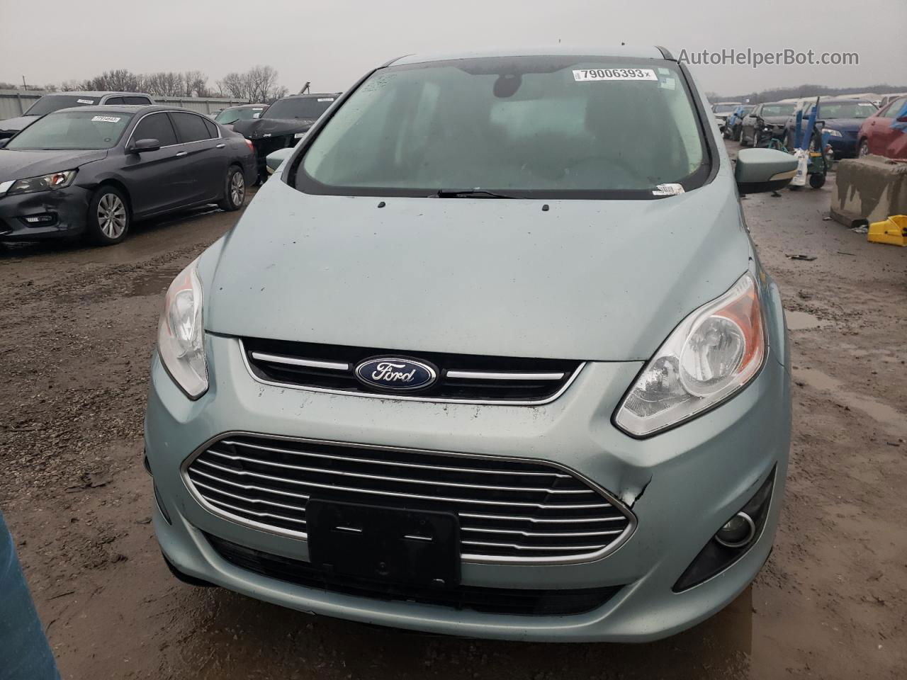 2013 Ford C-max Sel Blue vin: 1FADP5BU2DL530684