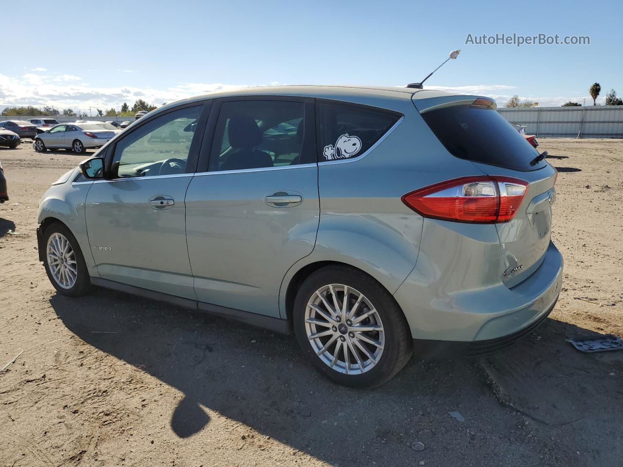 2013 Ford C-max Sel Бирюзовый vin: 1FADP5BU2DL542978