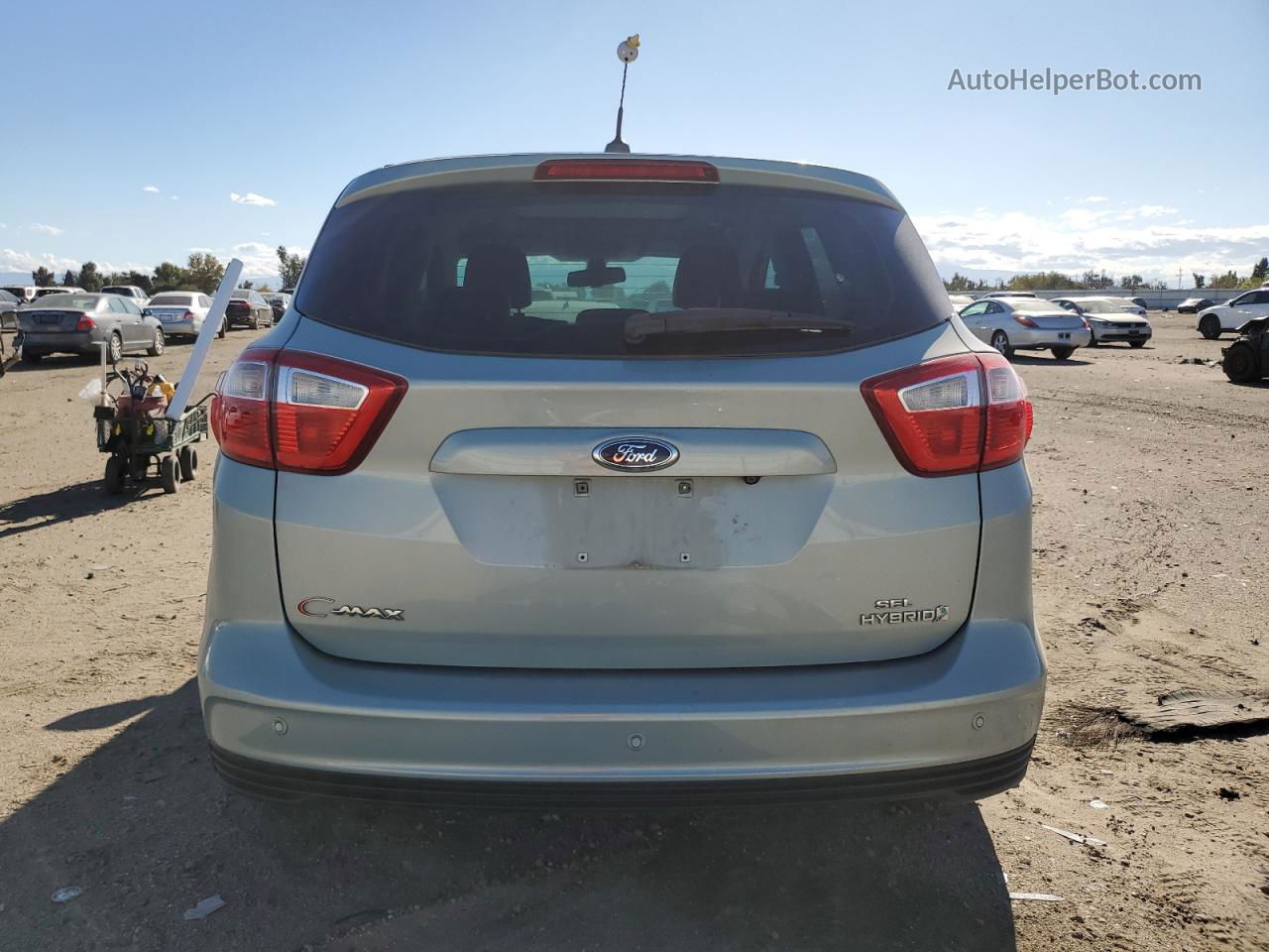 2013 Ford C-max Sel Бирюзовый vin: 1FADP5BU2DL542978