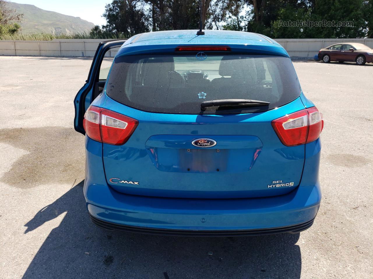 2013 Ford C-max Sel Blue vin: 1FADP5BU2DL546142