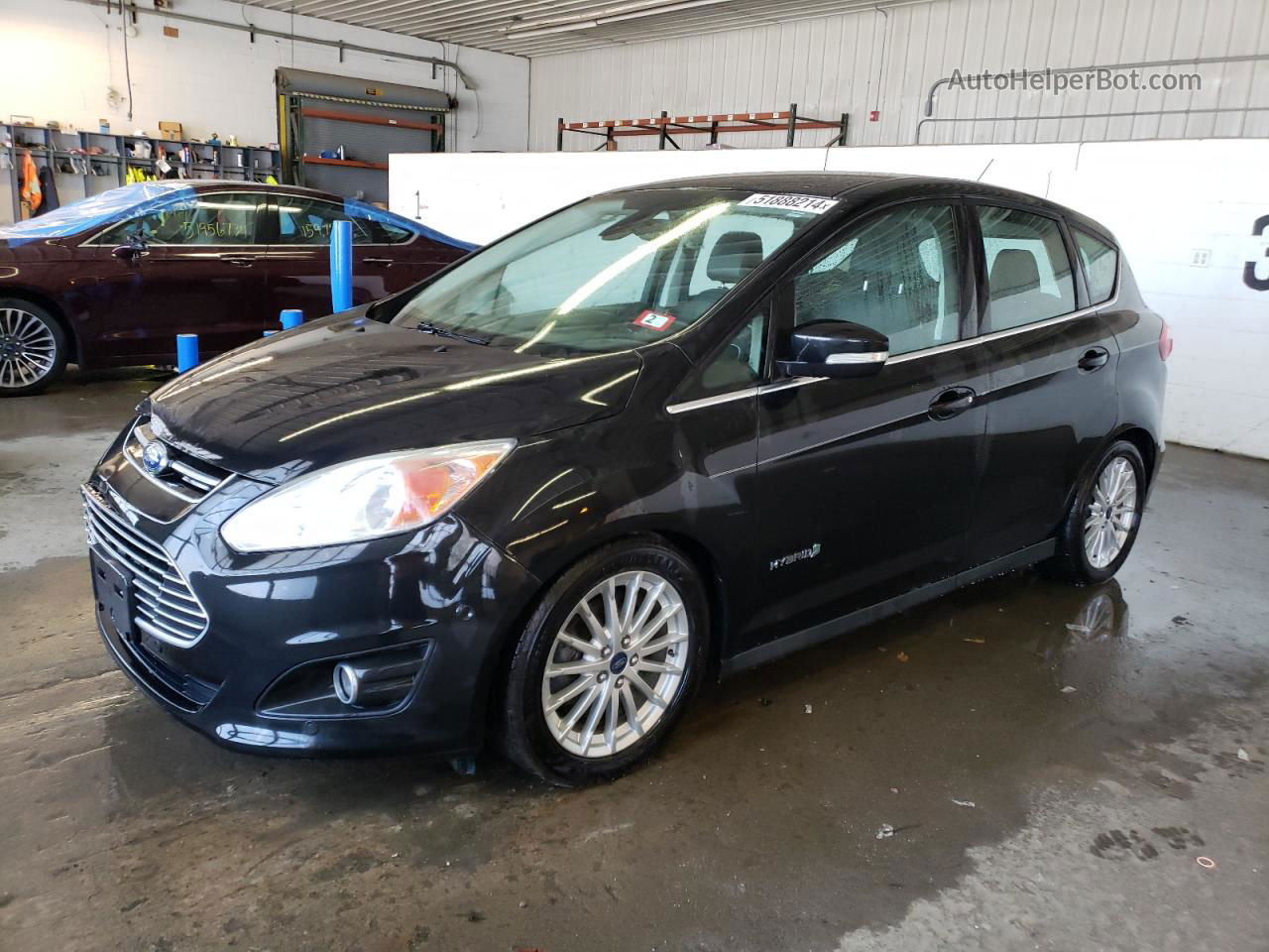 2013 Ford C-max Sel Black vin: 1FADP5BU2DL547761