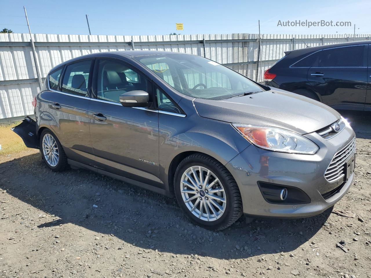 2014 Ford C-max Sel Серый vin: 1FADP5BU2EL514213