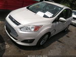 2013 Ford C-max Hybrid Sel White vin: 1FADP5BU3DL504160