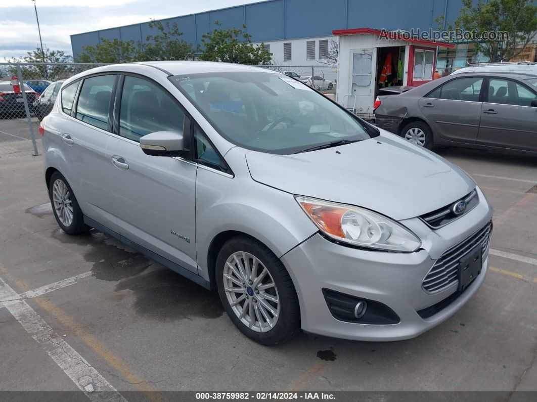 2013 Ford C-max Hybrid Sel Silver vin: 1FADP5BU3DL507771