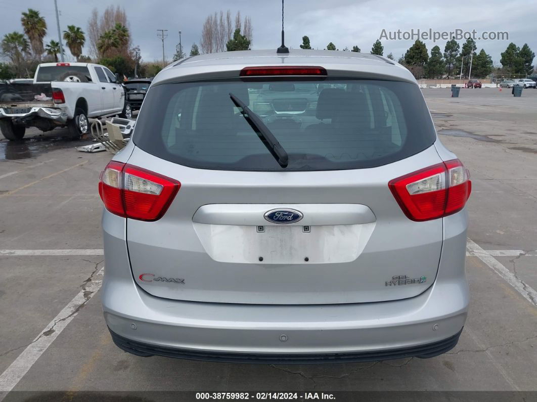 2013 Ford C-max Hybrid Sel Silver vin: 1FADP5BU3DL507771