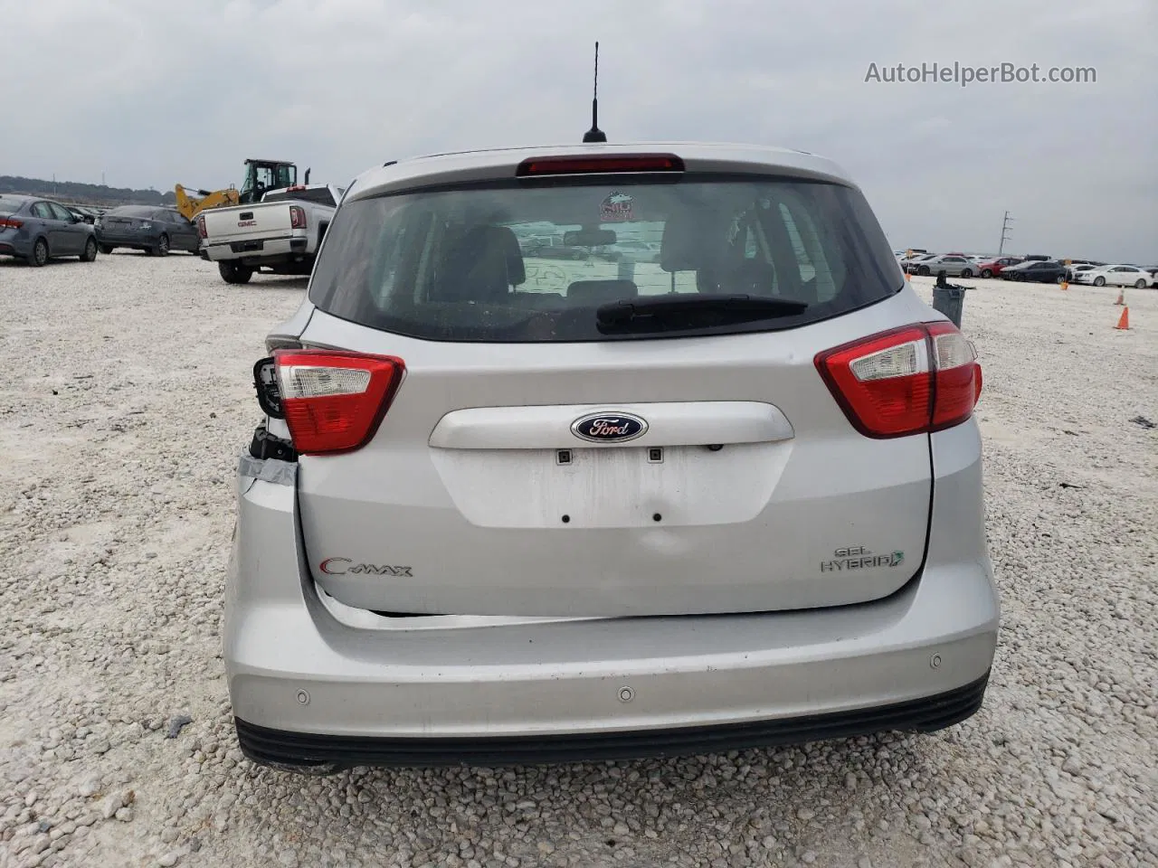 2013 Ford C-max Sel Silver vin: 1FADP5BU3DL510556