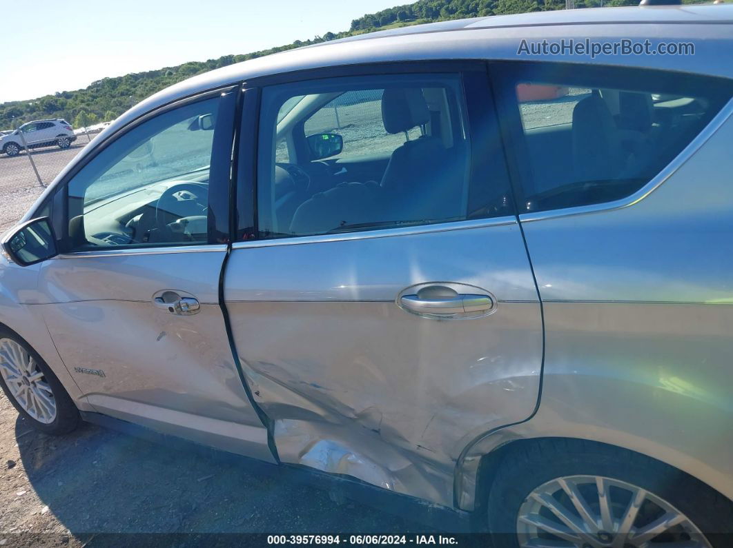 2013 Ford C-max Hybrid Sel Silver vin: 1FADP5BU3DL520391