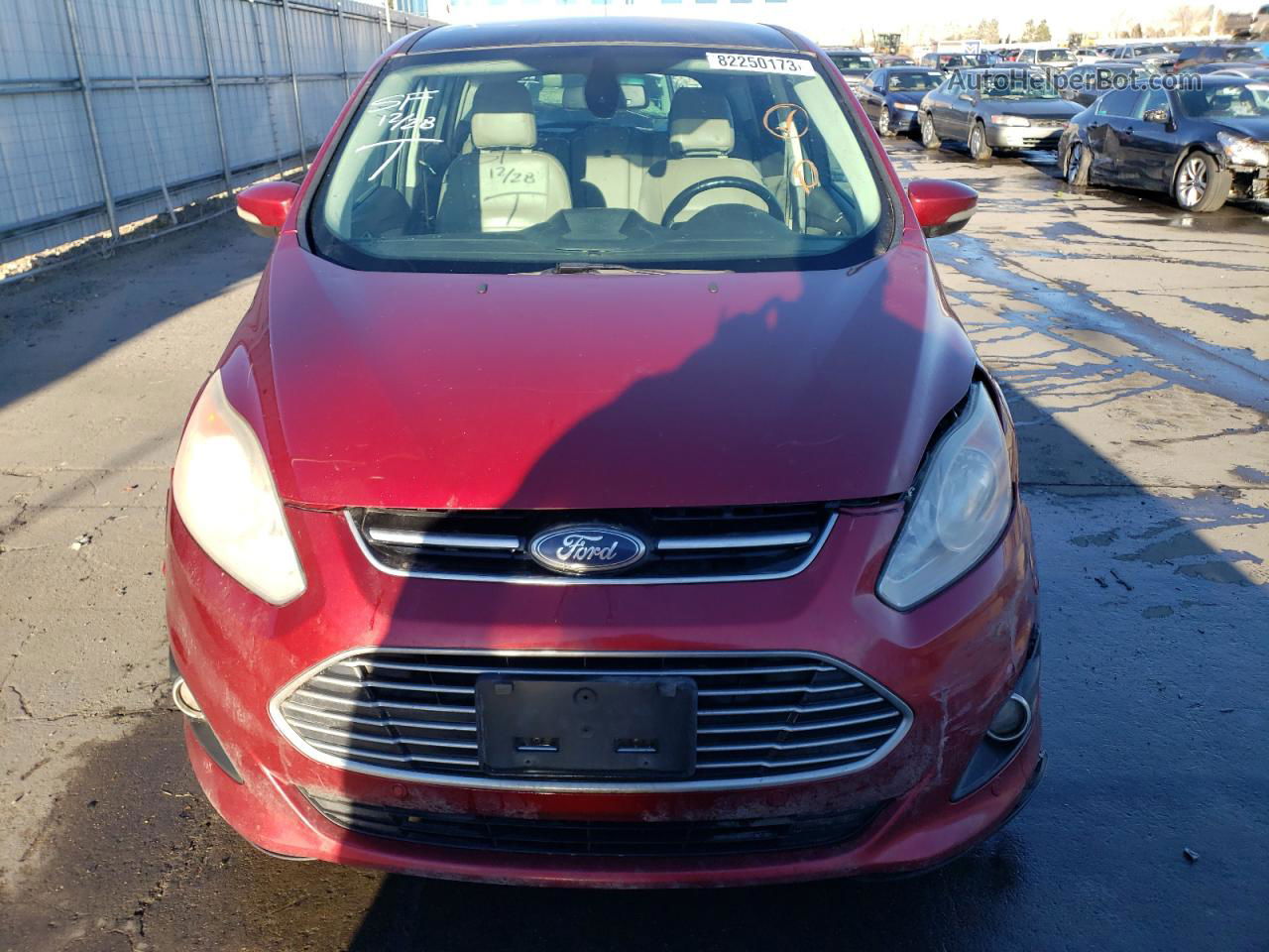 2013 Ford C-max Sel Красный vin: 1FADP5BU3DL545677