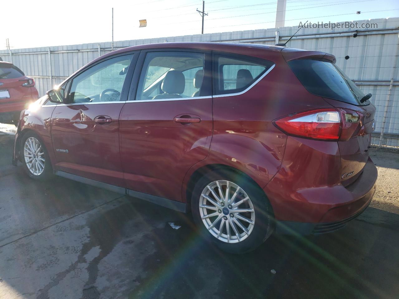 2013 Ford C-max Sel Красный vin: 1FADP5BU3DL545677