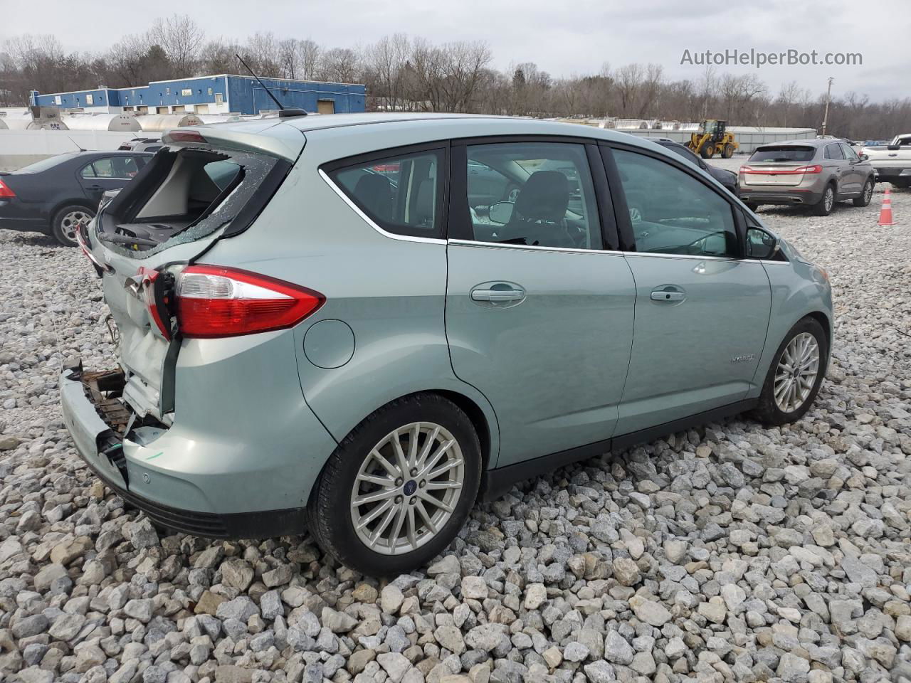 2014 Ford C-max Sel Бирюзовый vin: 1FADP5BU3EL515029