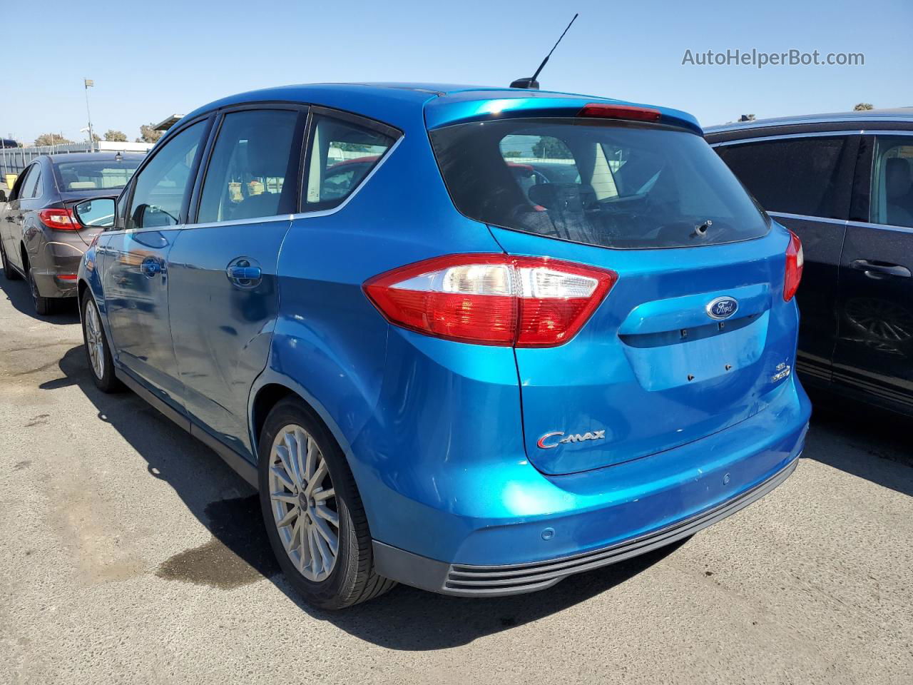 2013 Ford C-max Sel Blue vin: 1FADP5BU4DL510792