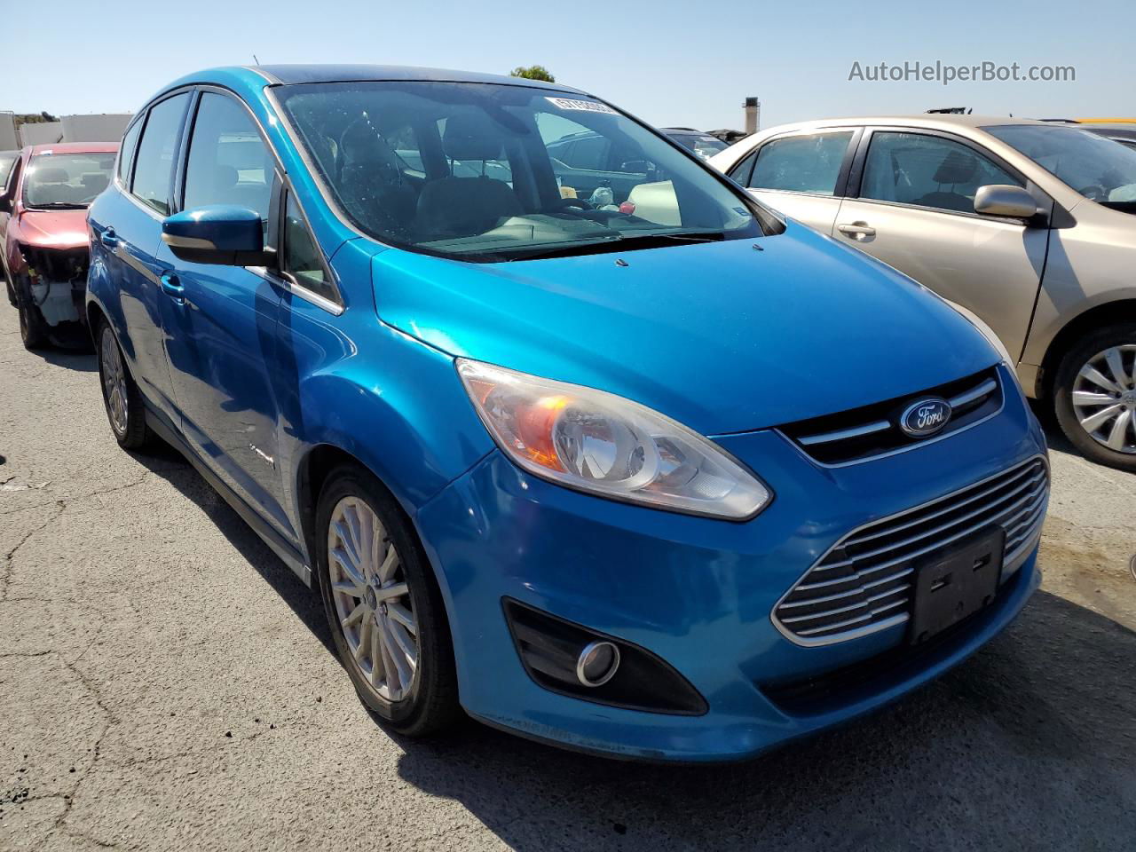 2013 Ford C-max Sel Blue vin: 1FADP5BU4DL510792